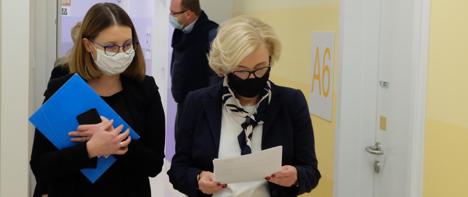 Wiceminister Marzena Machałek odwiedziła Centrum Małego Dziecka i Rodziny w Warszawie 