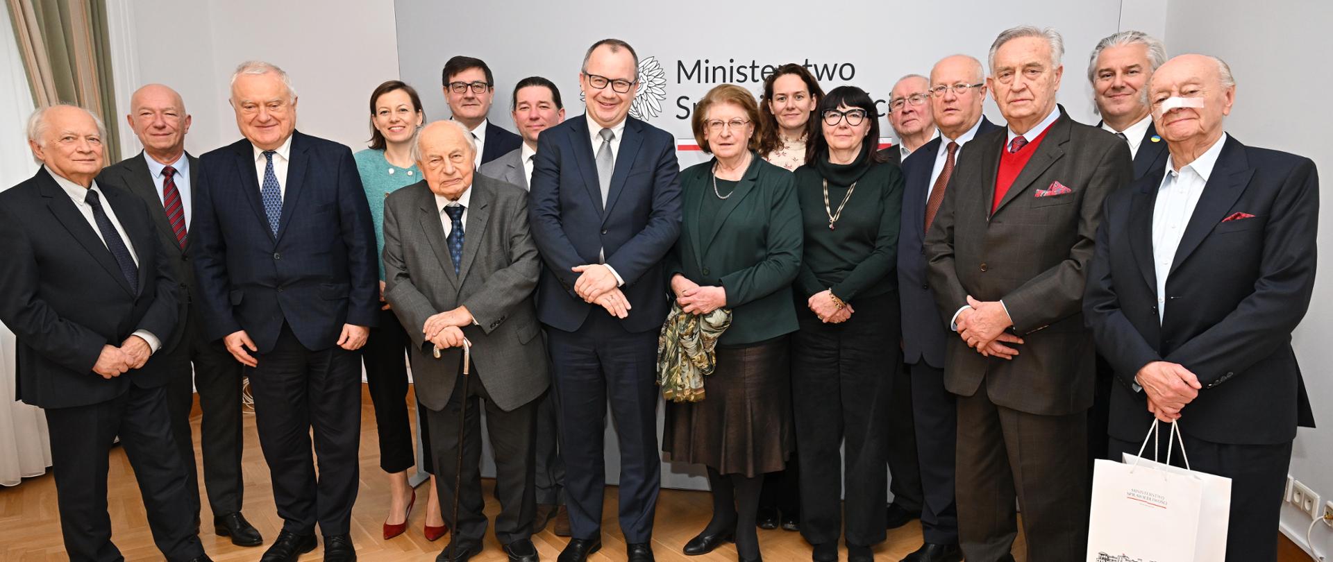 Spotkanie ministra sprawiedliwości Adama Bodnara z byłymi ministrami sprawiedliwości 