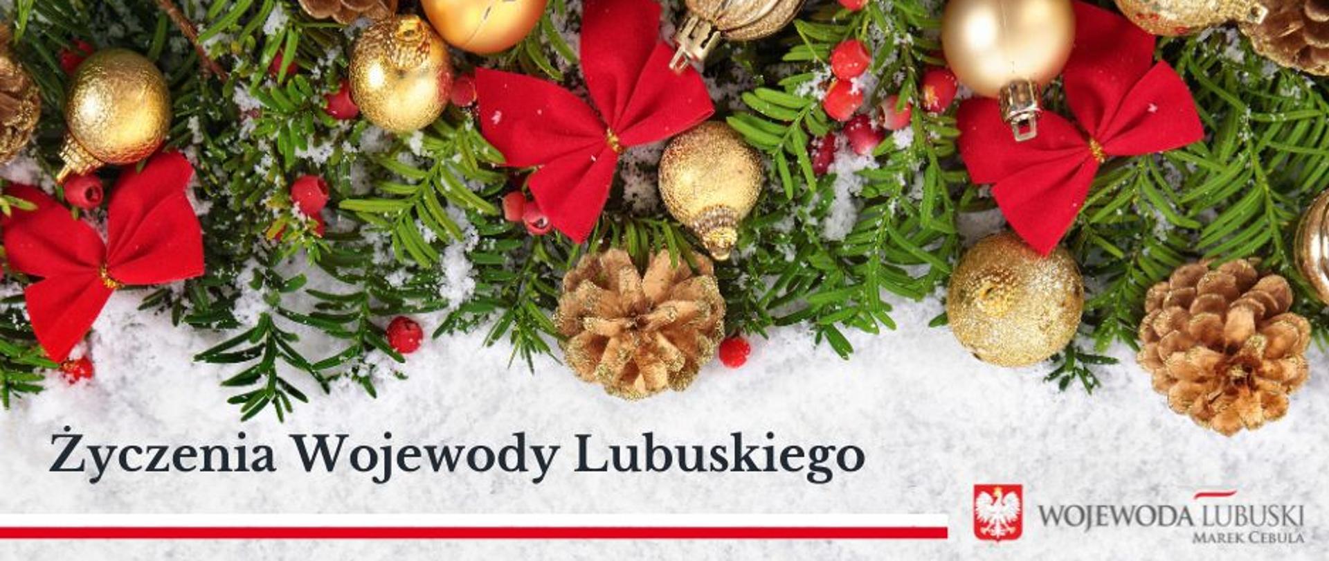 Życzenia Wojewody Lubuskiego Marka Cebuli