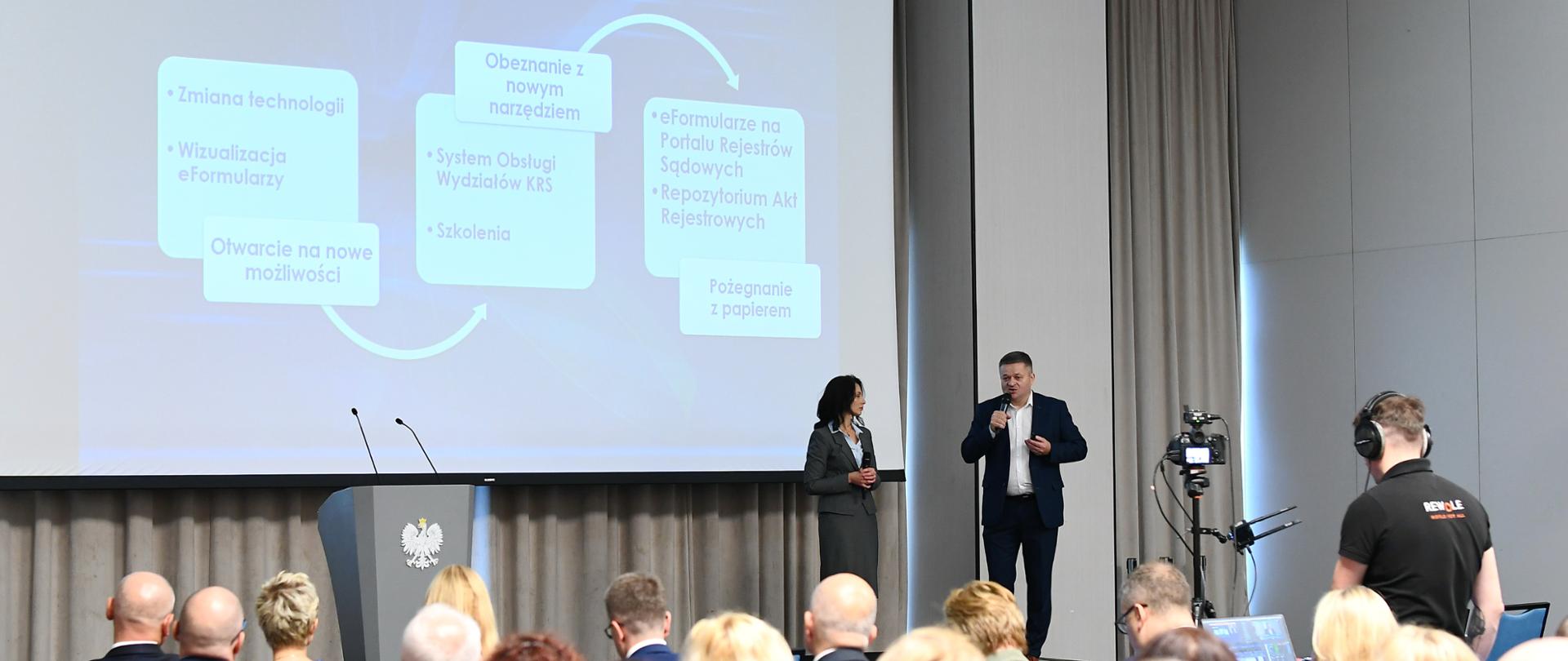 Kolejne zmiany zmniejszą obciążenie sądów rejestrowych – konferencja „e-KRS” sprostać wyzwaniom”