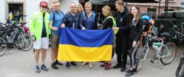 Rajd rowerowy przez Słowenię pod hasłem #CyclingForUkraine z okazji Światowego Dnia Roweru