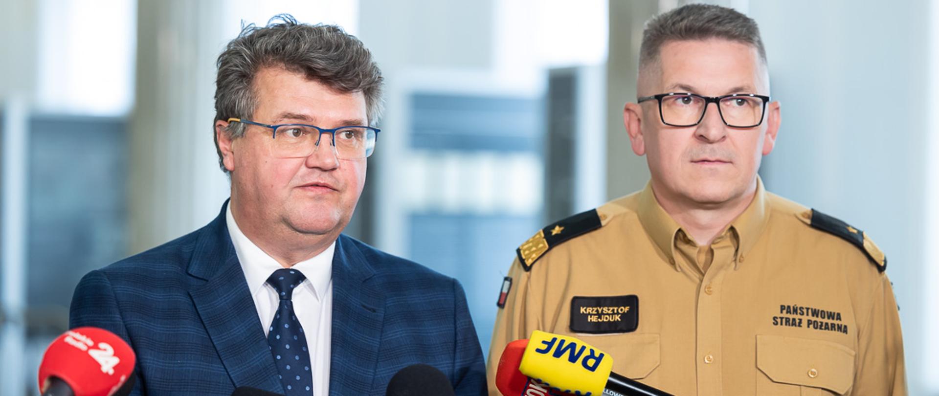 25 MLN ZŁ DLA MŁODZIEŻOWYCH DRUŻYN POŻARNICZYCH – KONFERENCJA Z UDZIAŁEM WICEMINISTRA MACIEJA WĄSIKA