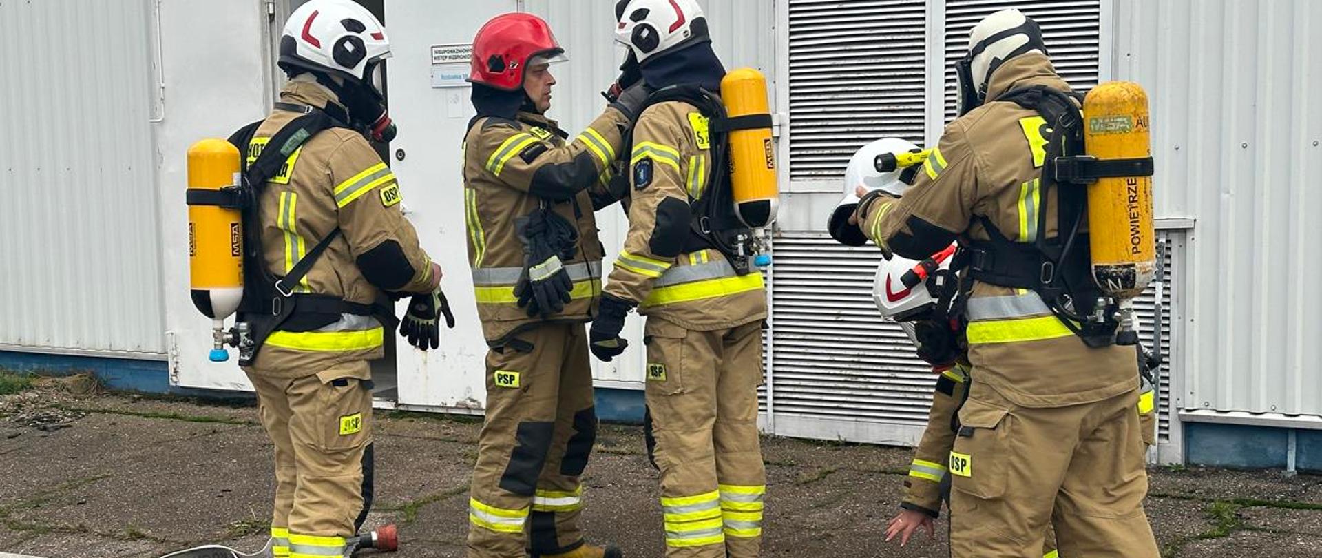 Szkolenie podstawowe Strażaka Ratownika Ochotniczych Straży Pożarnych
