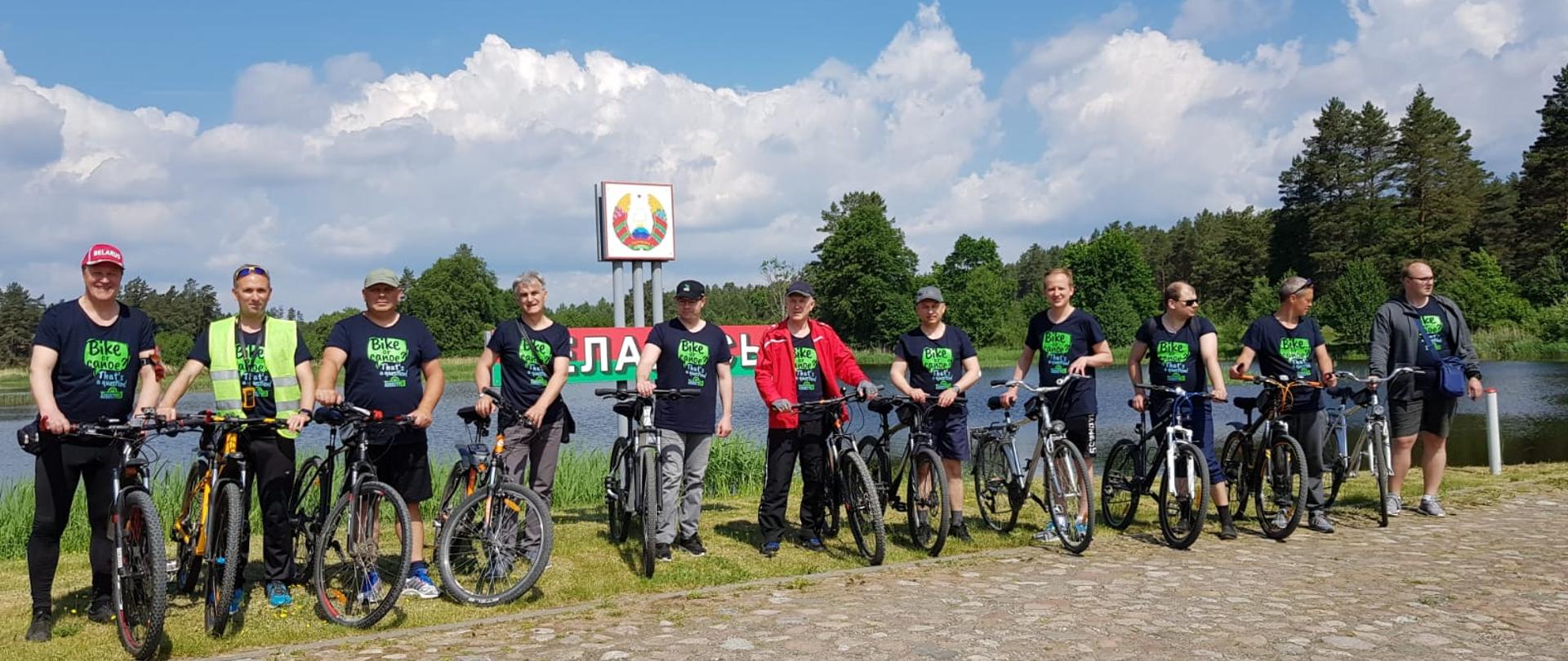 Augusto velo - rowerem do Grodna foto M Sidorowicz