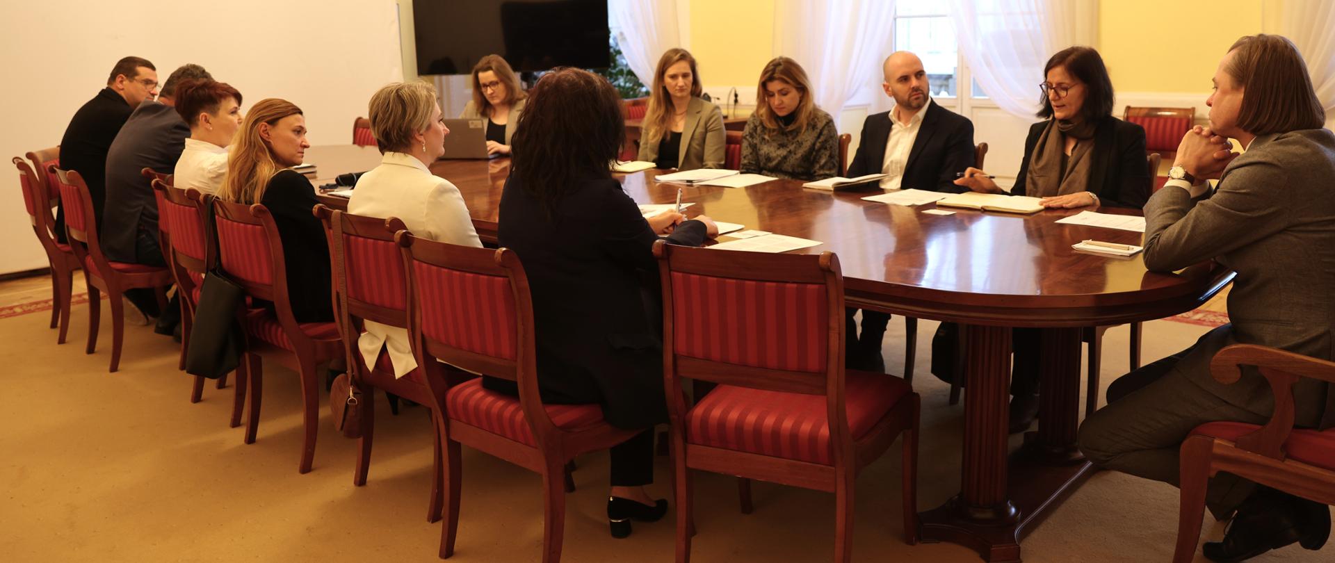 Spotkanie na temat sytuacji i wsparcia uchodźców z Ukrainy