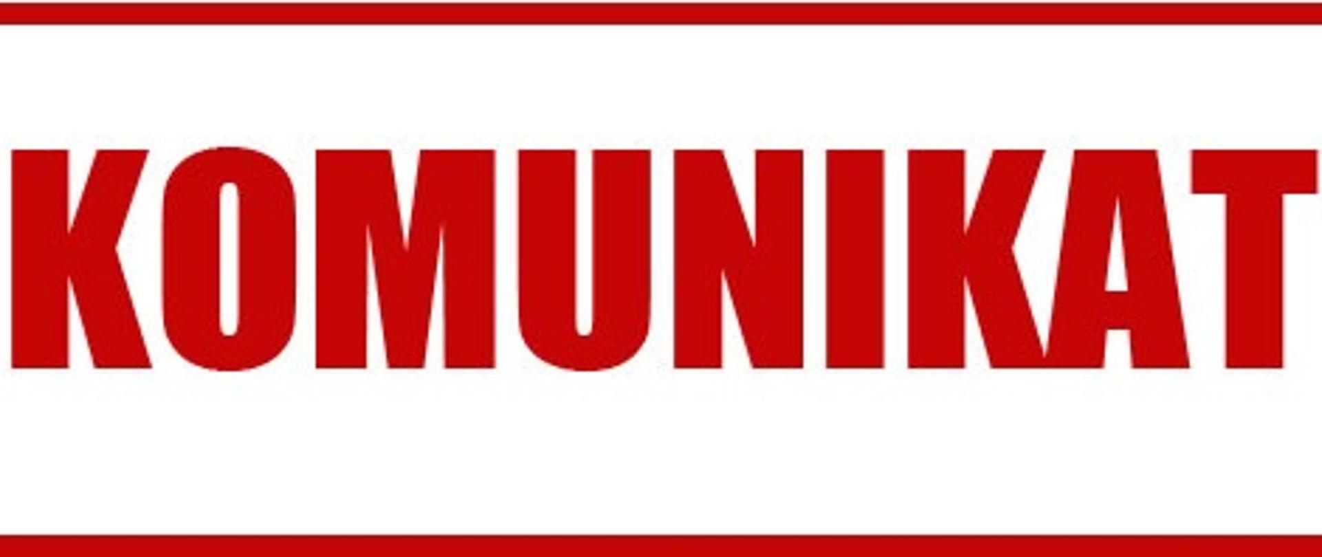 komunikat