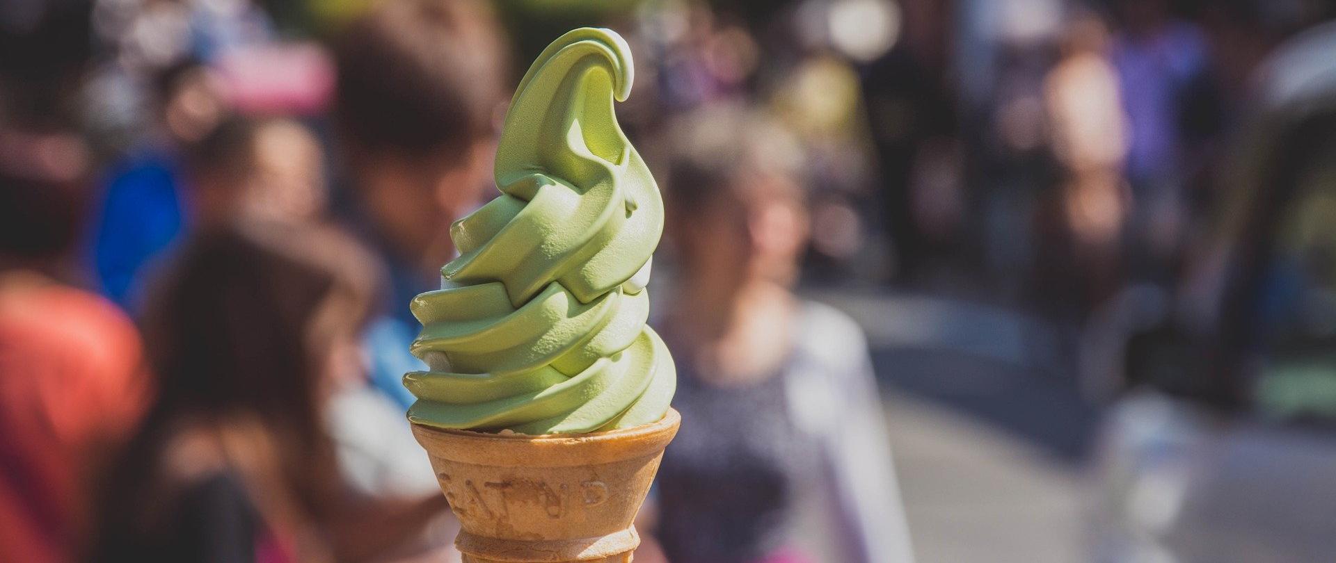 Zdjęcie loda z automatu