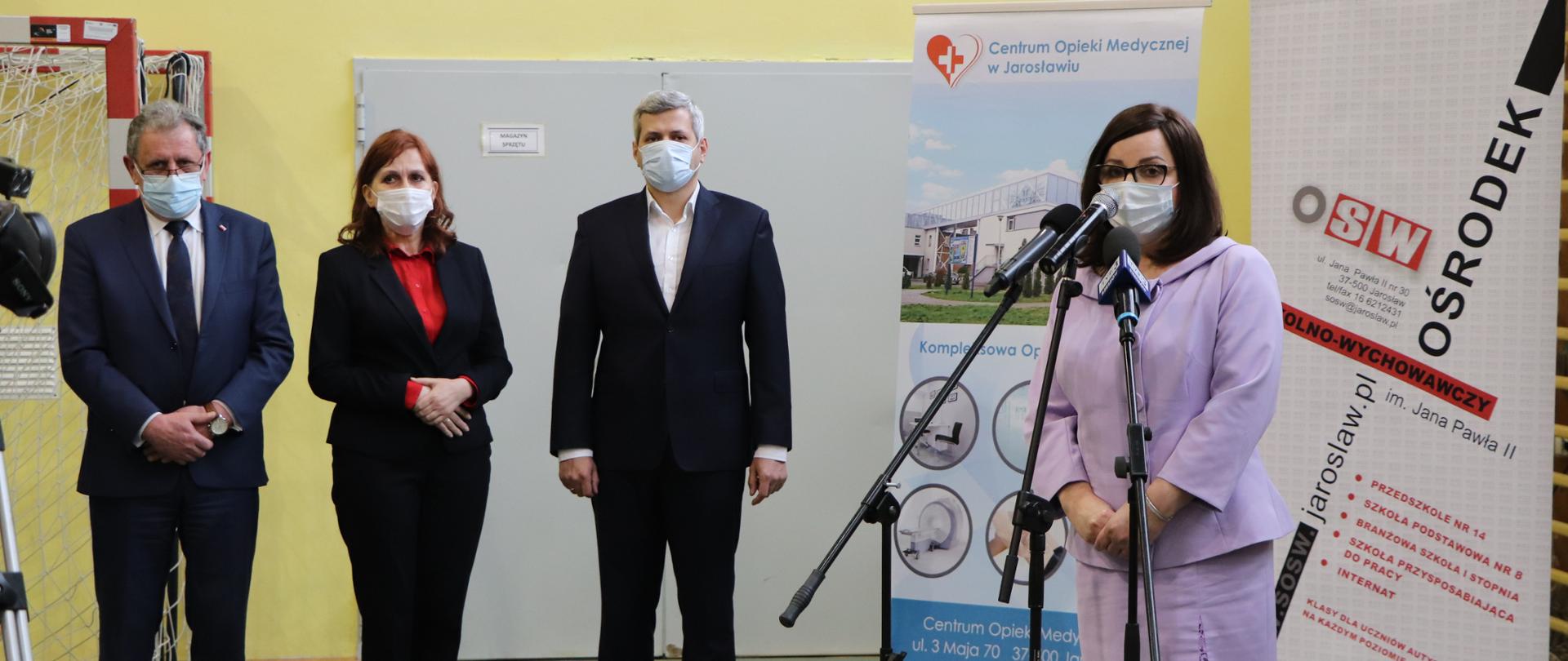 Konferencja na temat Powszechnych Punktów Szczepień