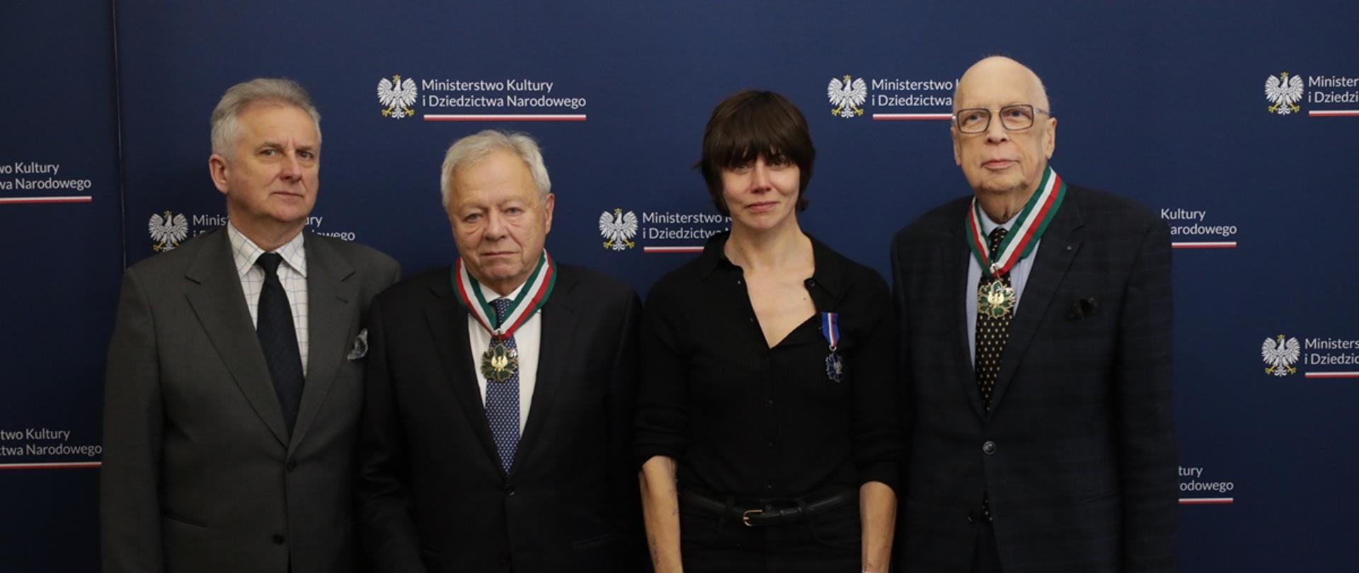 Rafał Skąpski, Michał Komar i Małgorzata Szumowska odznaczeni Medalami „Zasłużony Kulturze Gloria Artis”, fot. fot. Ludwik Lis/MKiDN