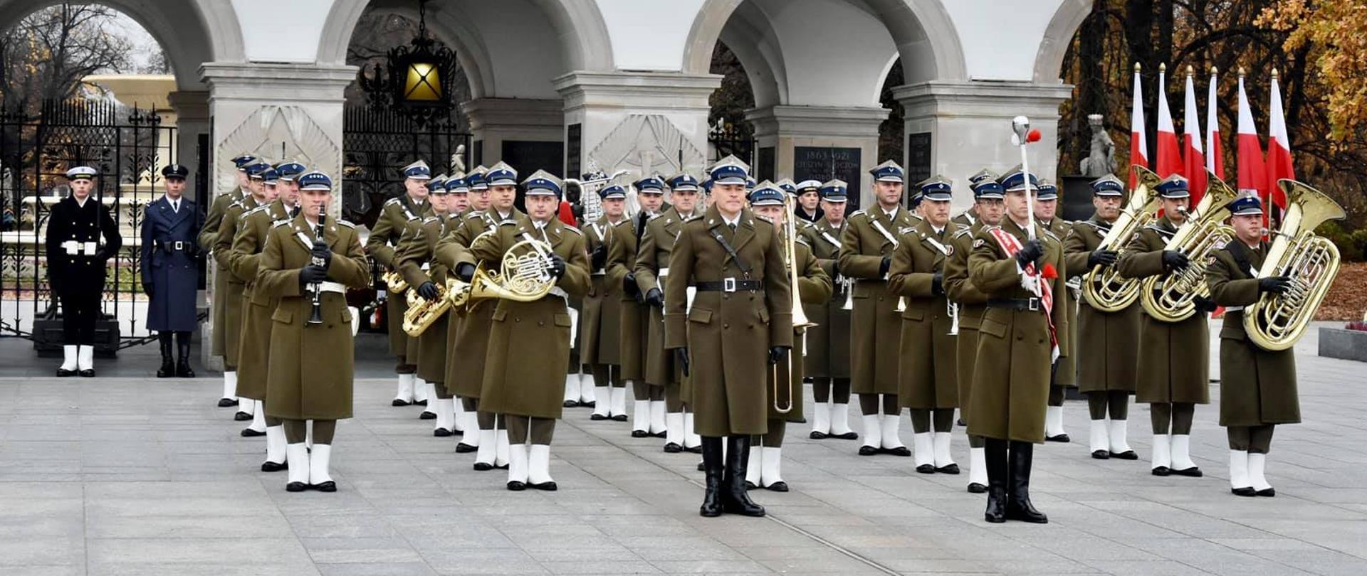 uroczystości na placu Piłsudskiego 
