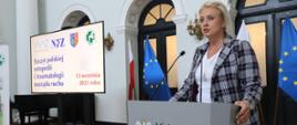 Minister zdrowia Katarzyna Sójka na "Szczycie polskiej ortopedii i traumatologii narządu ruchu"