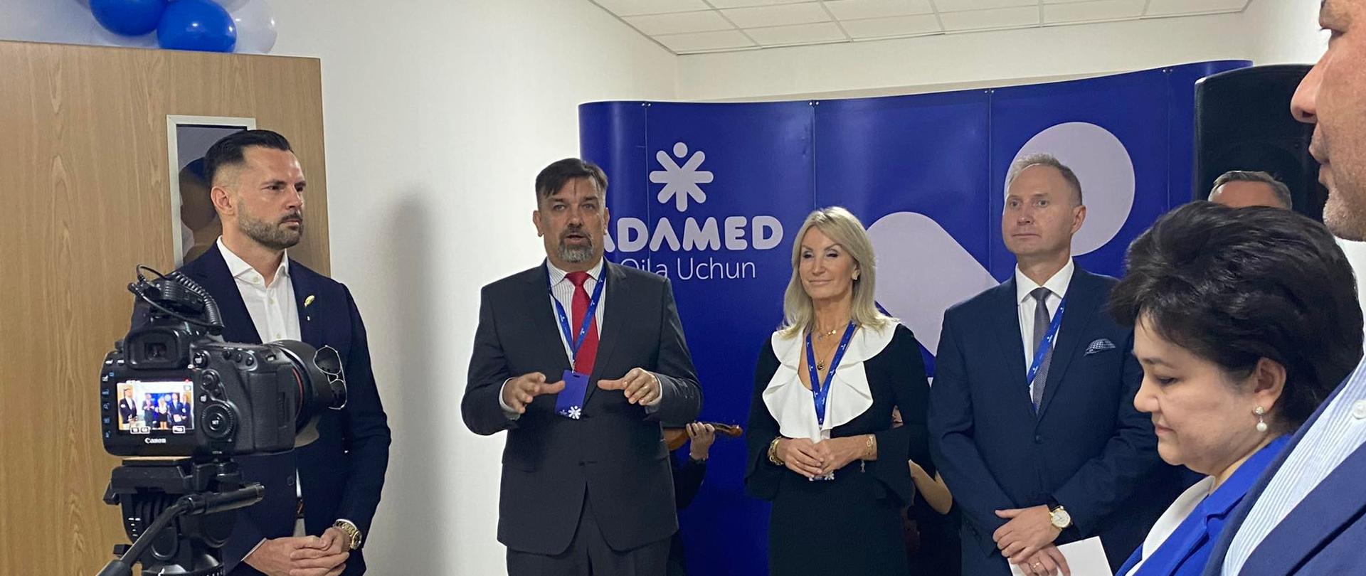 Elchi Radoslav Gruk Polshalik Adamed farmatsevtika kompaniyasining Toshkentdagi yangi ofisining ochilishida ishtirok etdi.