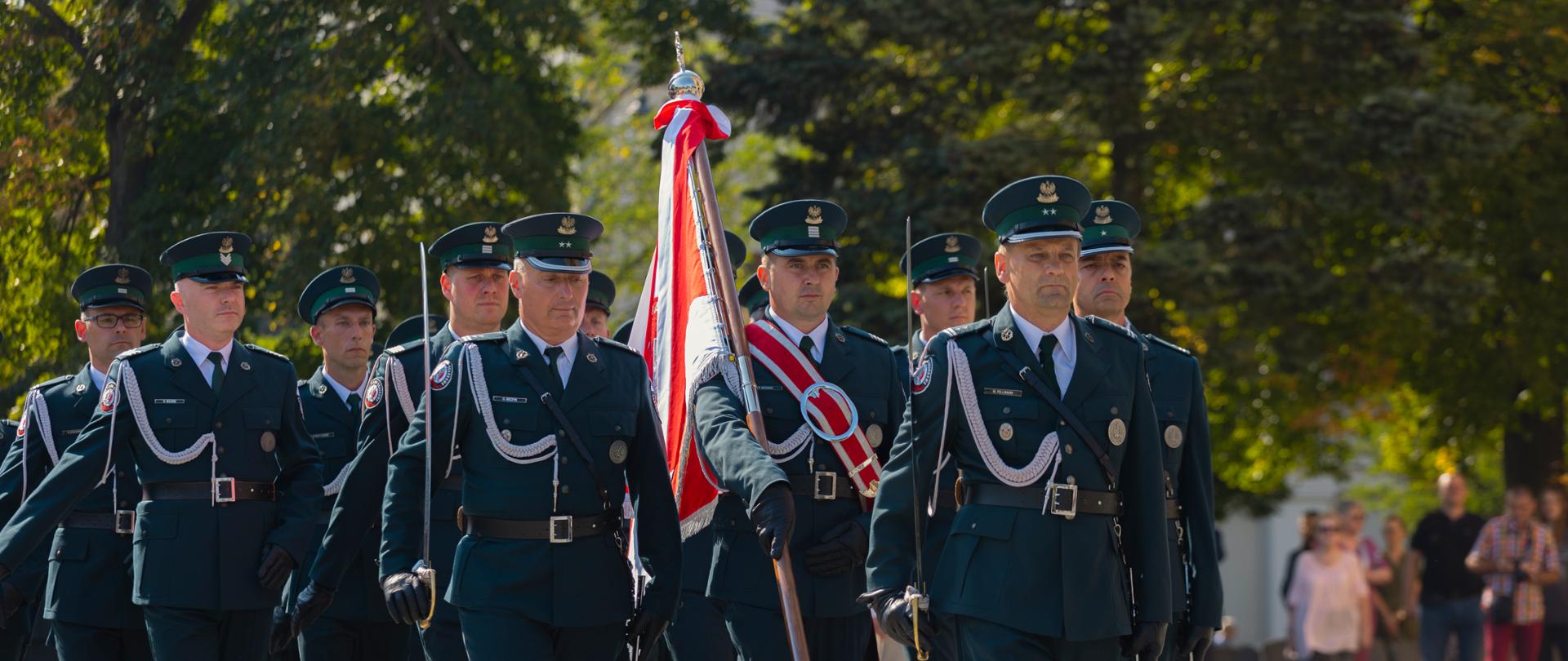 poczet sztandarowy KAS