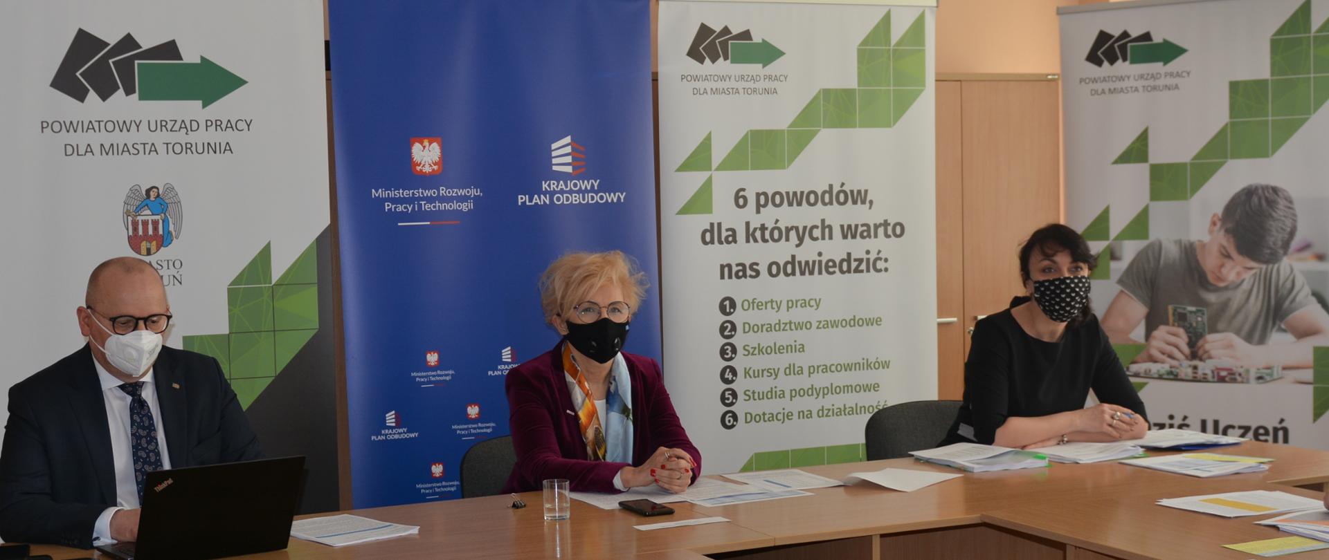 Minister Iwona Michałek na konsultacjach KPO w Toruniu