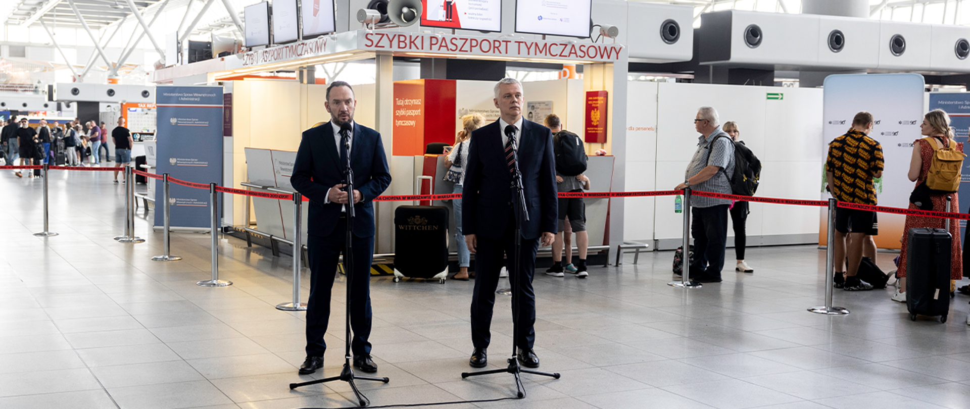 Konferencja prasowa ministra Tomasza Siemoniaka i wiceministra Tomasza Szymańskiego