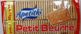 Opakowanie Herbatniki Apetitki Petit Beurre 400g 