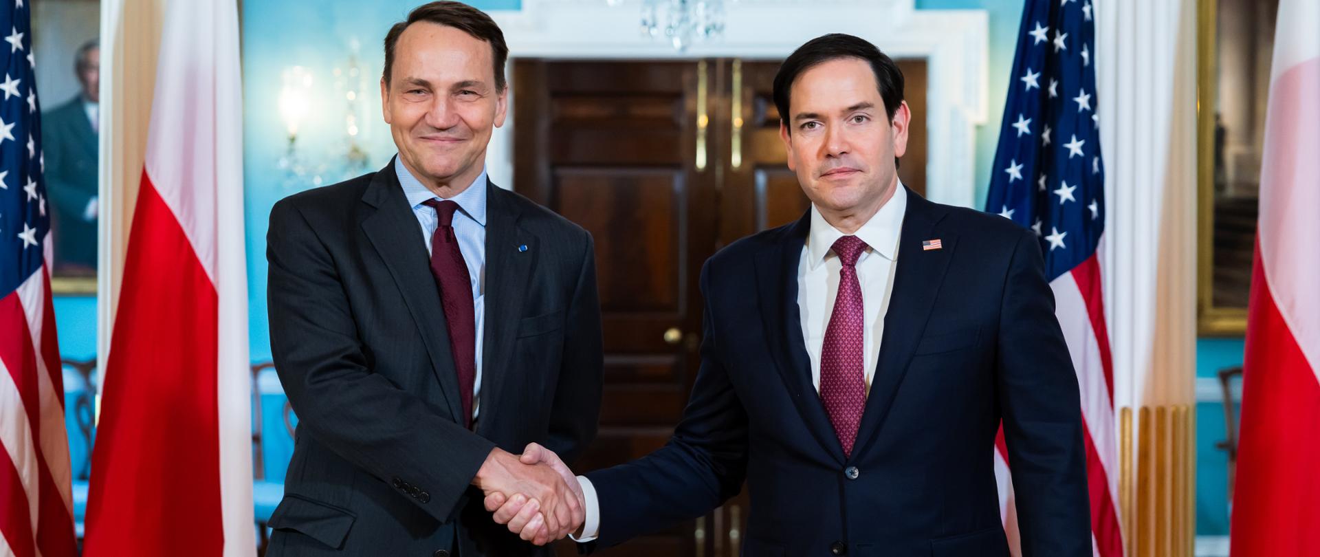 Minister Radosław Sikorski w USA