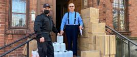 Dystrybucja maseczek ochronnych i płynów septycznych do parafii rzymskokatolickich