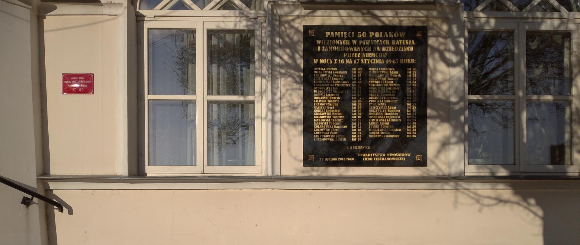 Ciechanów: 77. rocznica zbrodni z 17 stycznia 1945 r.