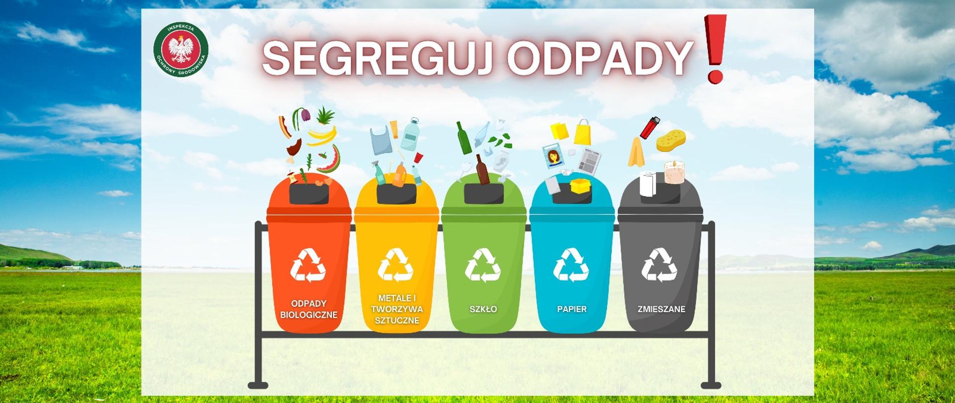 segregacja odpadów jest kluczem do uzyskania wysokiego poziomu recyklingu
