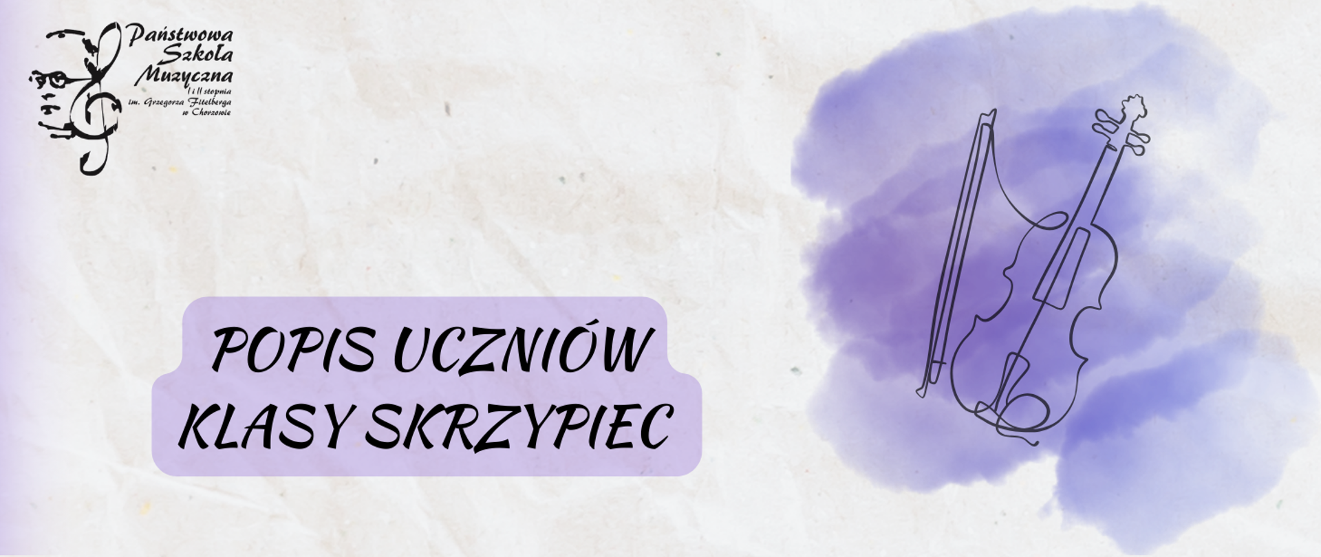 Popis uczniów klasy skrzypiec