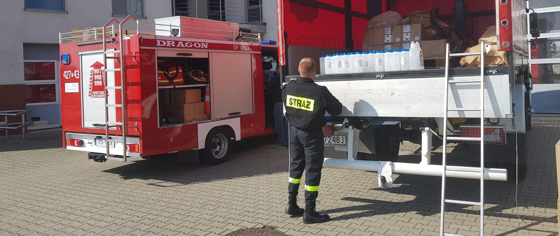 Dystrybucja środków ochrony indywidualnej do palcówek oświatowych - powiat kazimierski