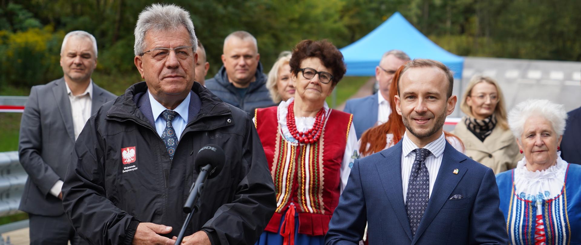 Otwarcie drogi w Bobrzy