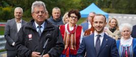 Otwarcie drogi w Bobrzy