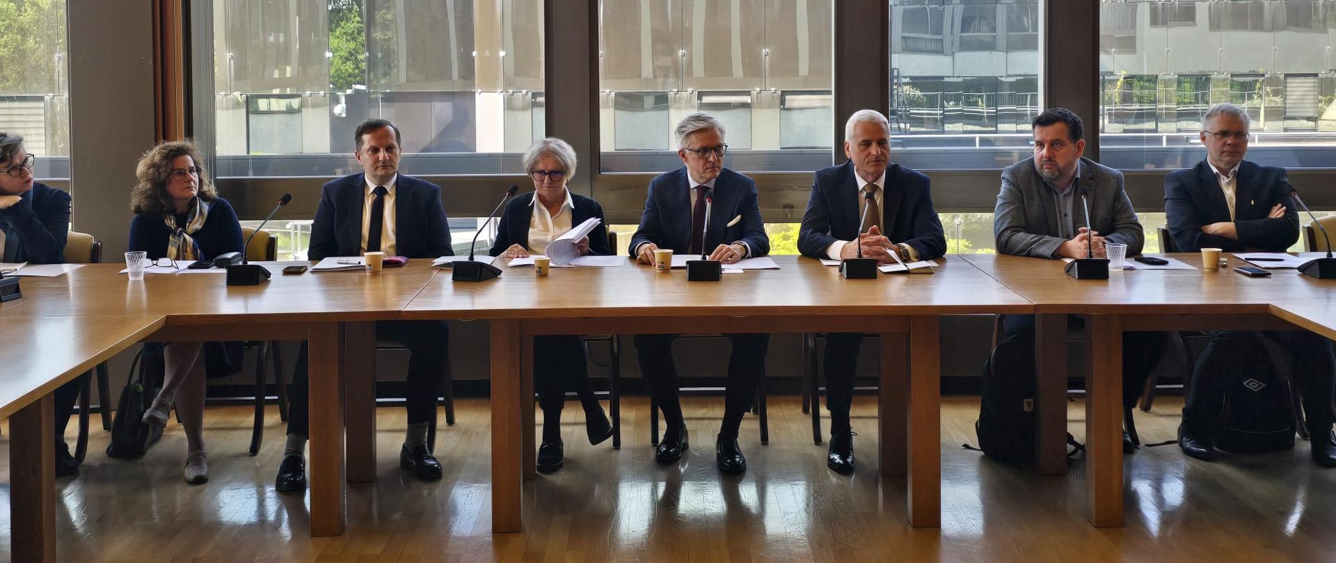Undersecretary of State Artur Harazim and Advisory Legal Committee on study visit to Geneva