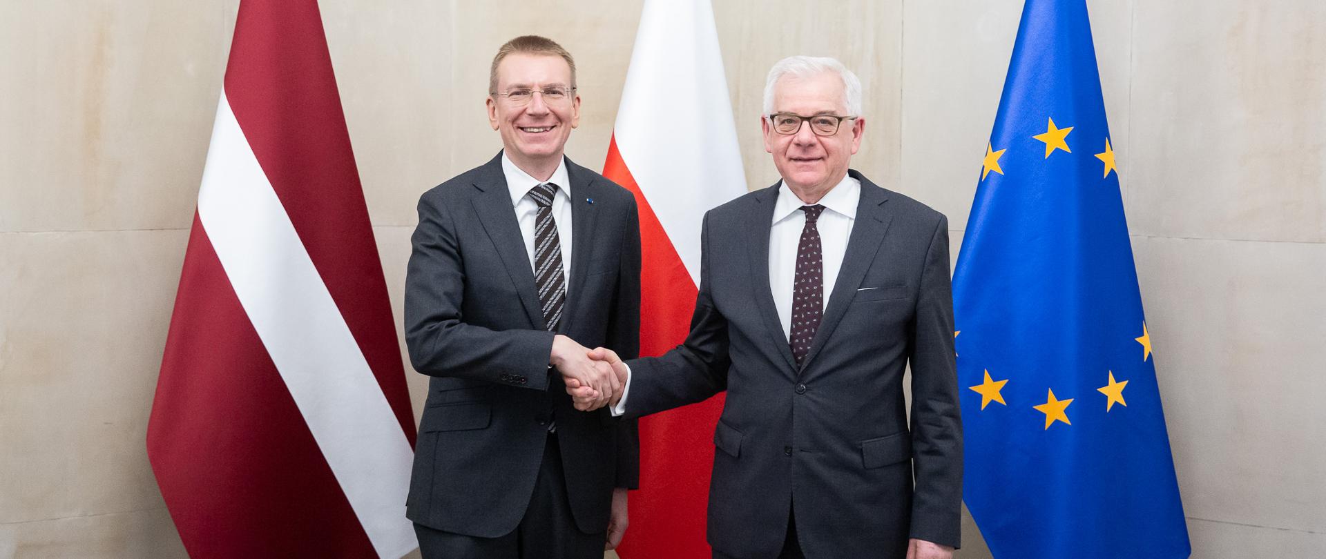 Latvian foreign minister visits Warsaw