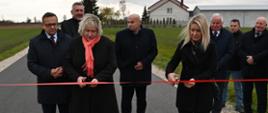 Oficjalne przecięcie symbolicznej wstęgi 