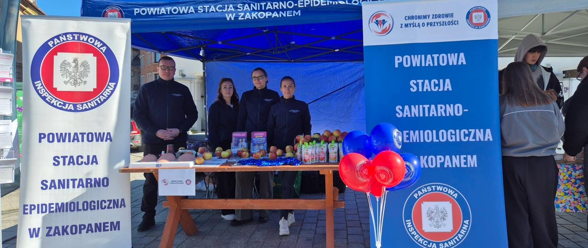 Pracownicy PSSE w Zakopanem