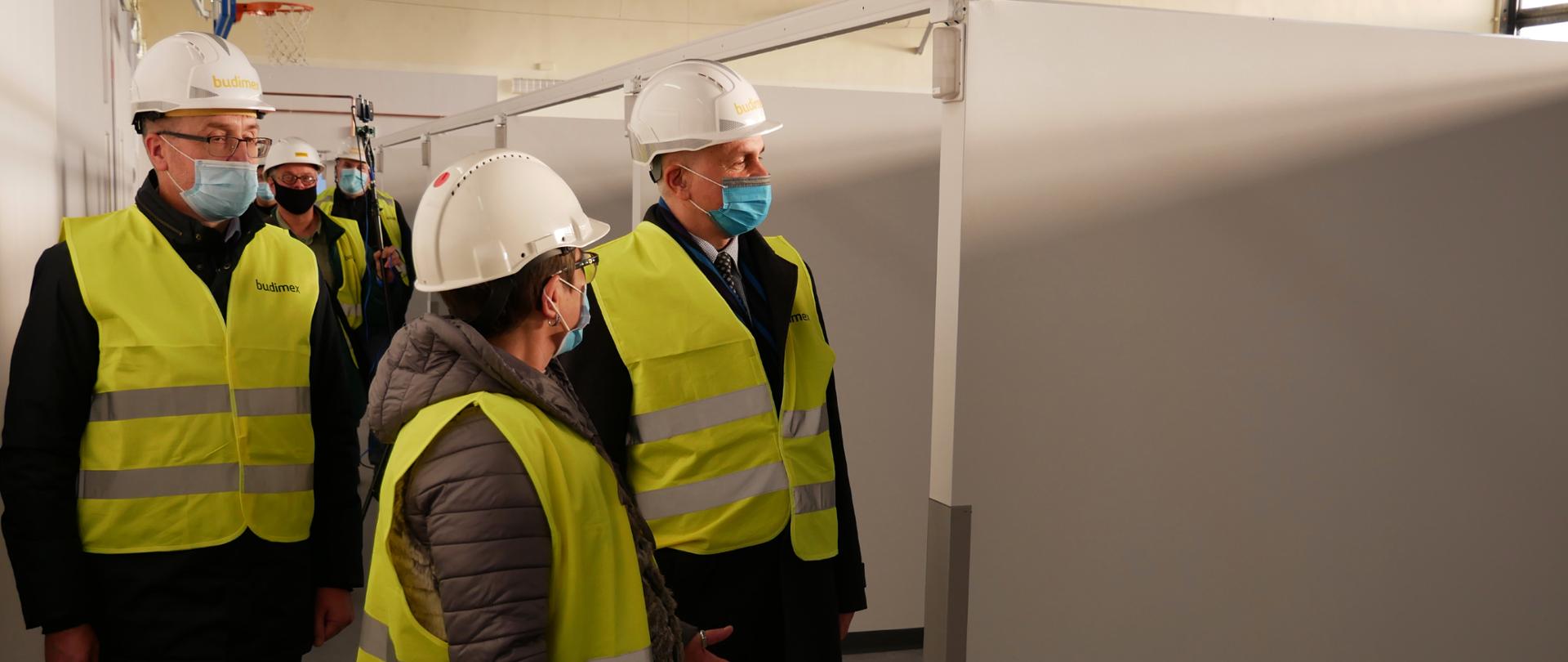 Kończą się prace budowlane przy szpitalach tymczasowych w Białymstoku