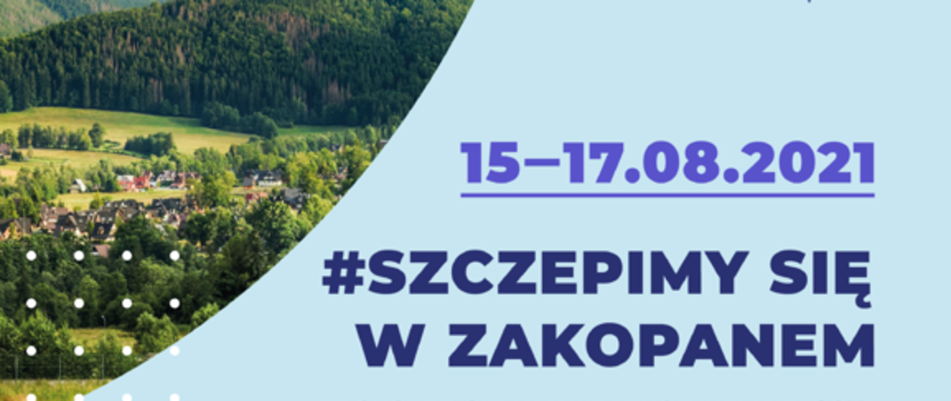 Szczepimy się w Zakopanem, góry