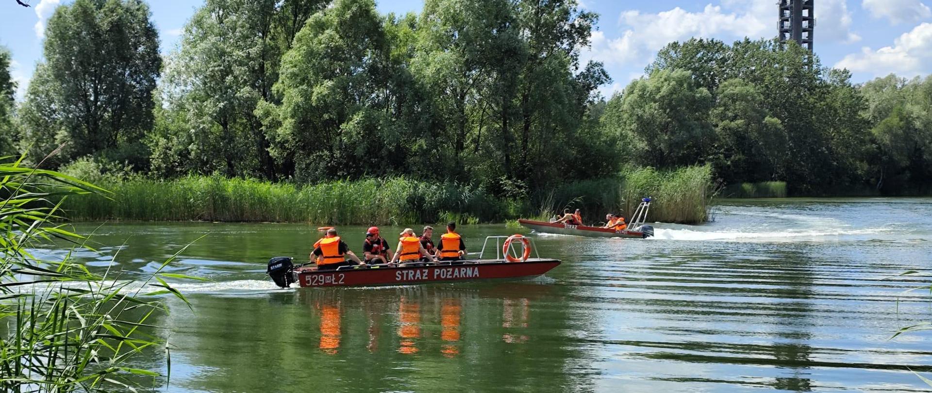 Ćwiczenia zmianowe z zakresu ratownictwa wodnego