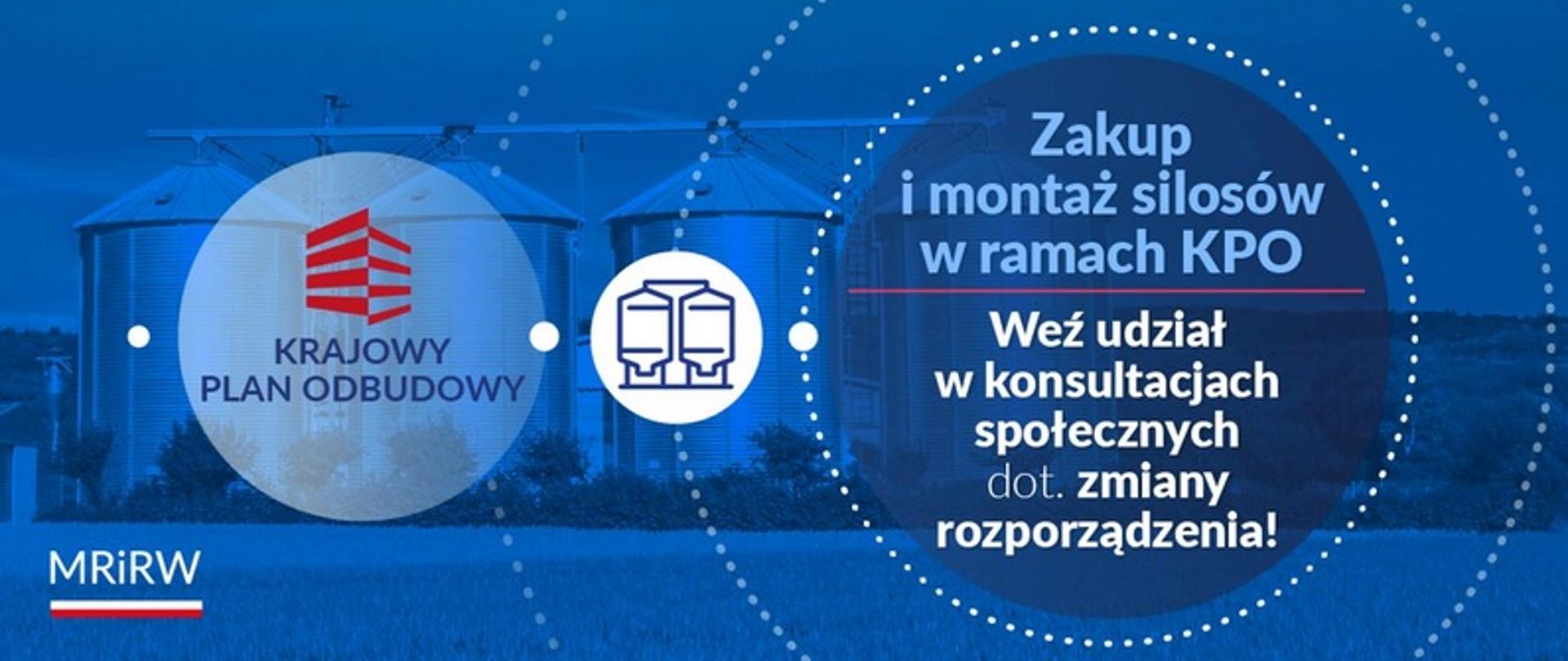 Silosy - MRiRW zaprasza do udziału w konsultacjach_społecznych