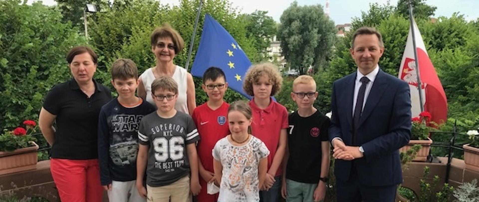 wizyta polskich uczniów w SPRP