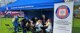 Powiatowej Stacji Sanitarno–Epidemiologicznej w Pruszczu Gdańskim w trakcie „XXXV Dni Pruszcza” 