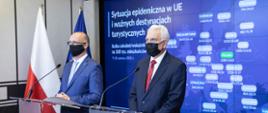 Deputy Minister Wawrzyk and Deputy Minister Kraska on international holiday travel restrictions