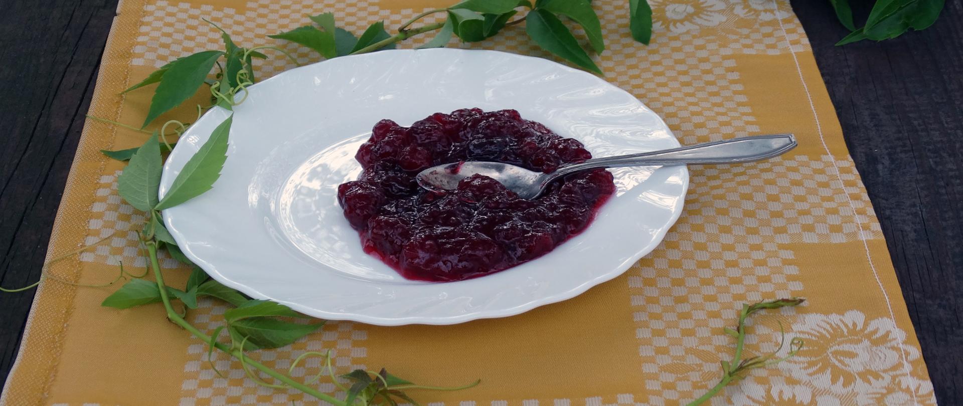 pikantna konfitura z dzikiego wina