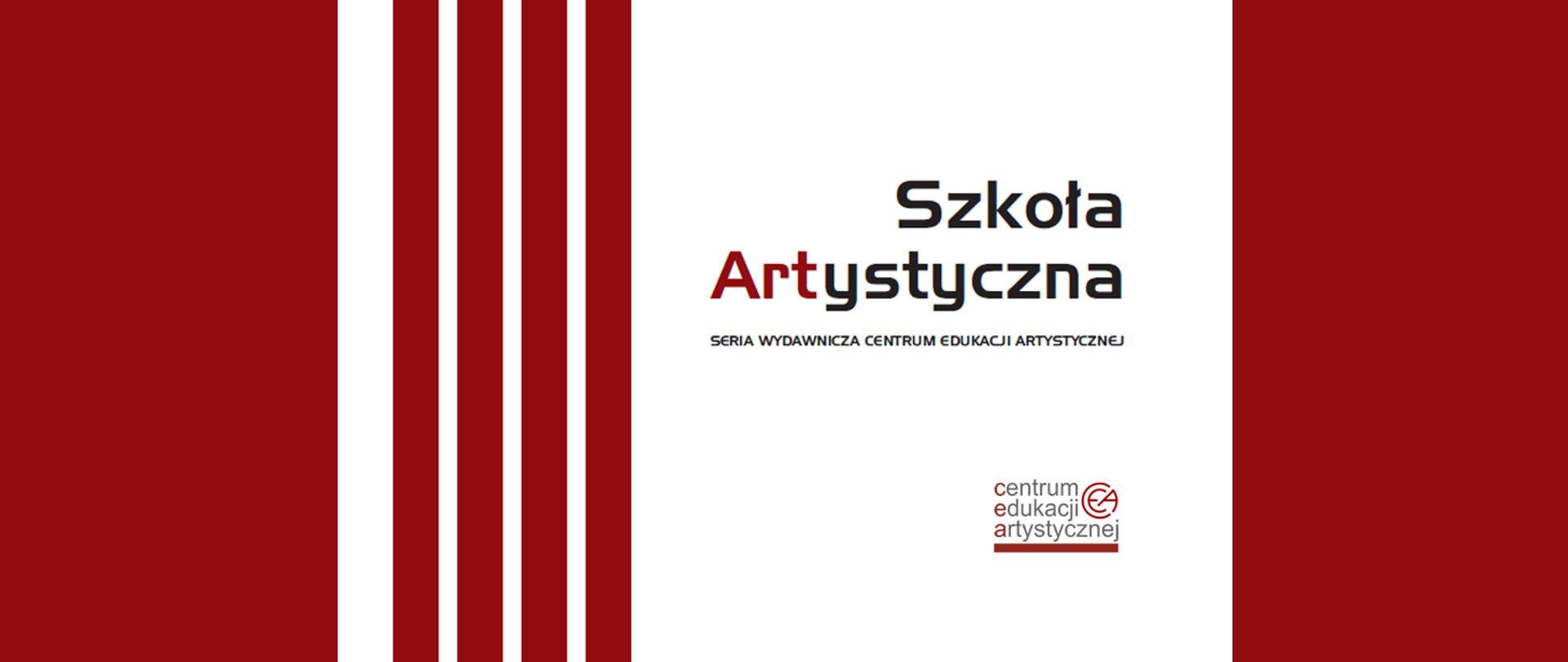 Okładka serii wydawniczej CEA - Szkoła Artystyczna