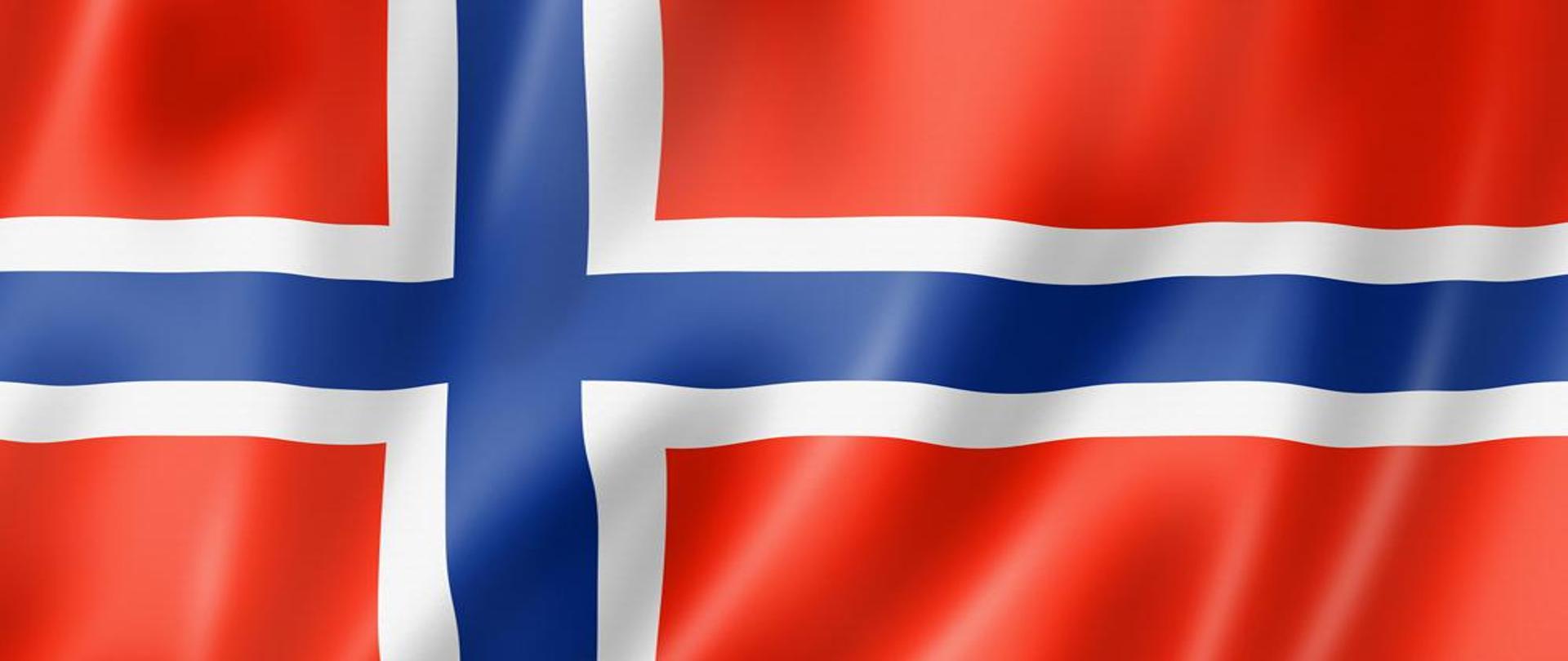 Flaga Norwegii.