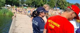 Działania edukacyjno-informacyjne na kąpieliskach w Kolbudach i Przywidzu
