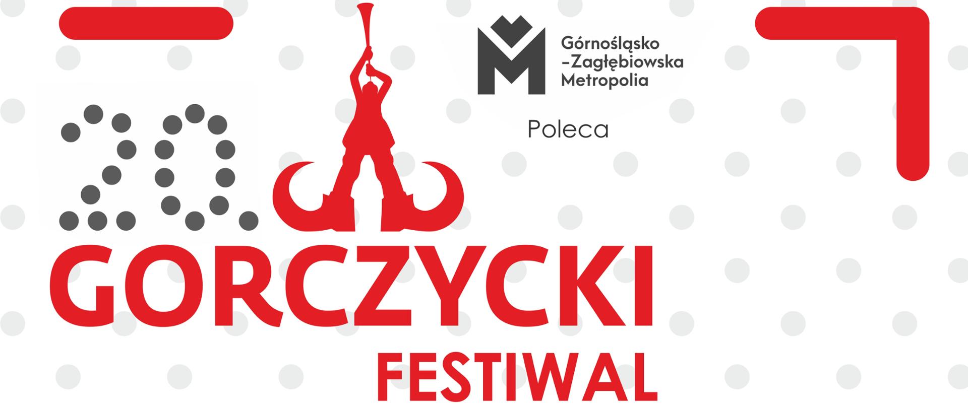 Plakat reklamujący koncert w ramach Festiwalu Gorczyckiego
