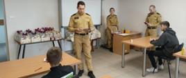 Eliminacje Powiatowe Ogólnopolskiego Turnieju Wiedzy Pożarniczej "MŁODZIEŻ ZAPOBIEGA POŻAROM" w Rypinie