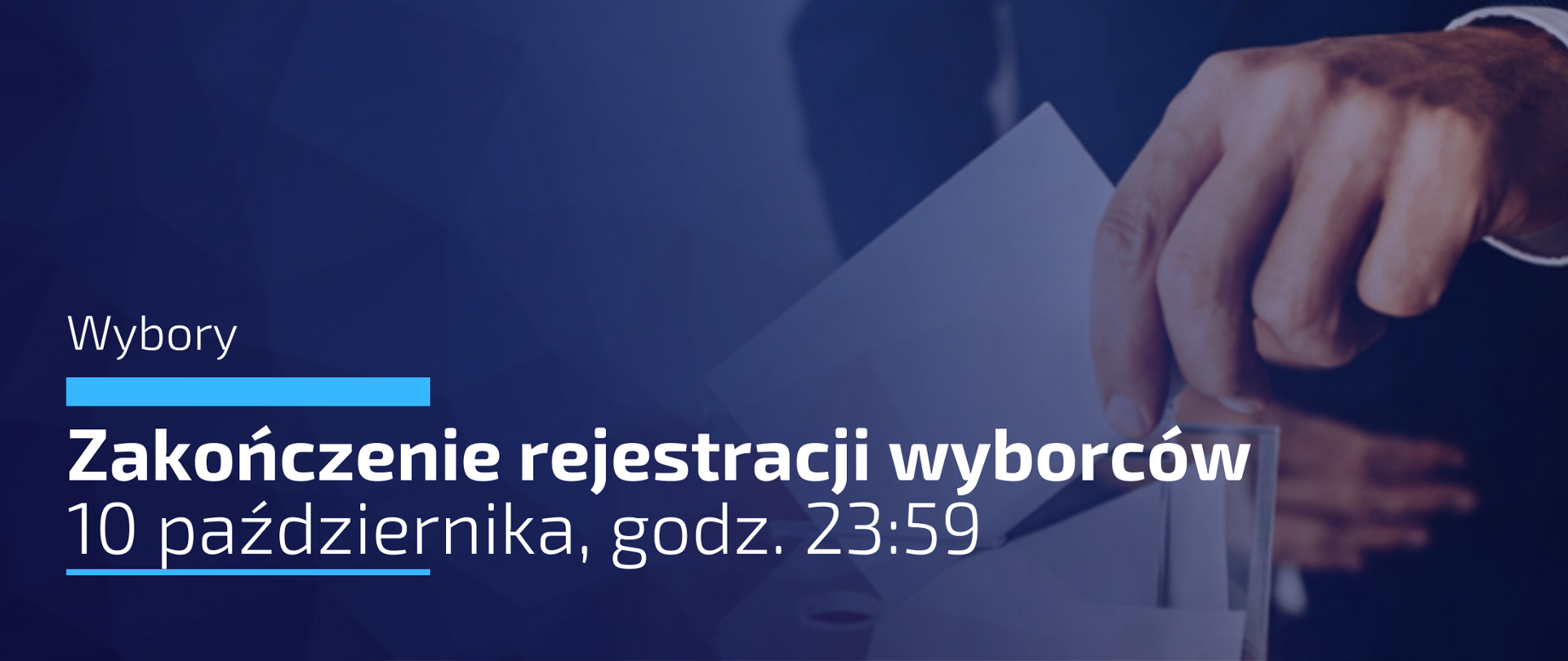 Zakończenie rejestracji