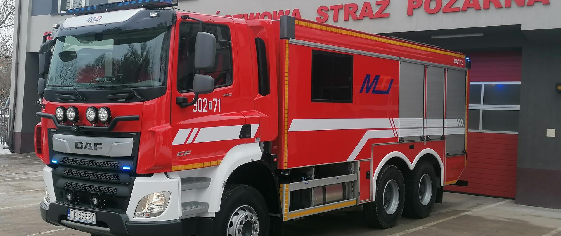 Samochód ratownictwa wodnego