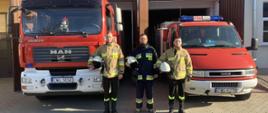 Minuta ciszy dla poległych strażaków z Ukrainy - OSP