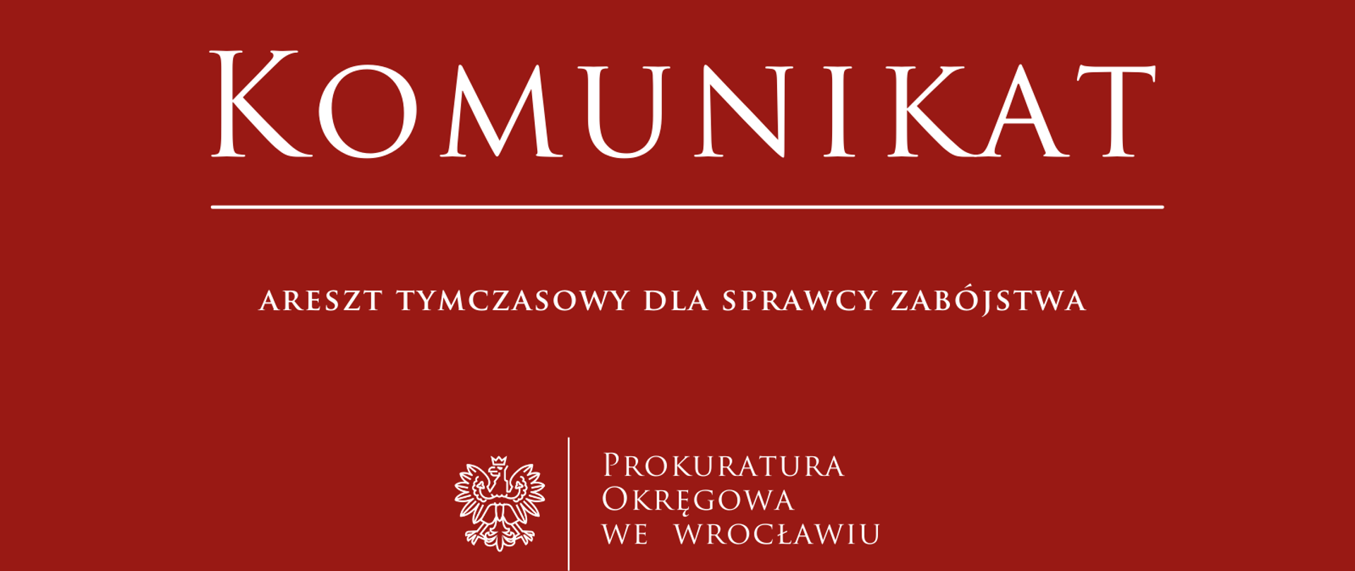 Areszt tymczasowy dla sprawcy zabójstwa matki