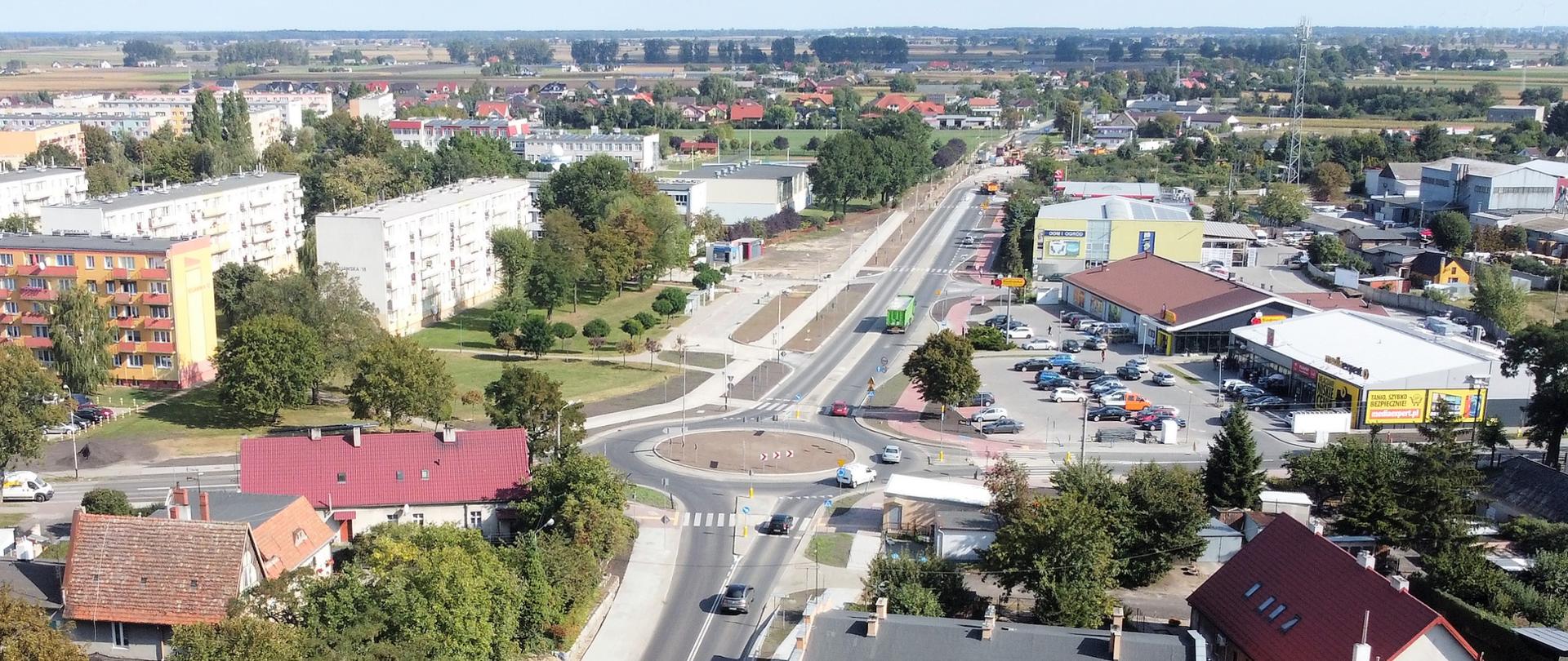 Rozbudowa DK62 w Kruszwicy - wrzesień 2023